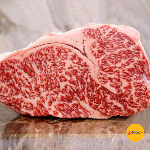 Thịt thăn lưng bò Kobe Nhật Bản A5- Rib-eye Kobe Beef A5