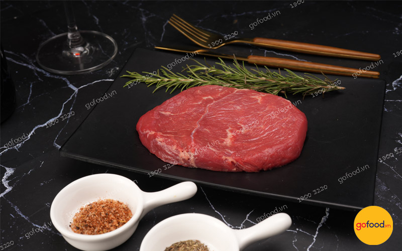 Đùi gọ bò Úc tươi hữu cơ Obe cắt steak