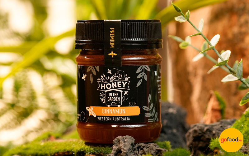 Mật ong Úc Cinnamon kết hợp với quế xay ngọt ấm