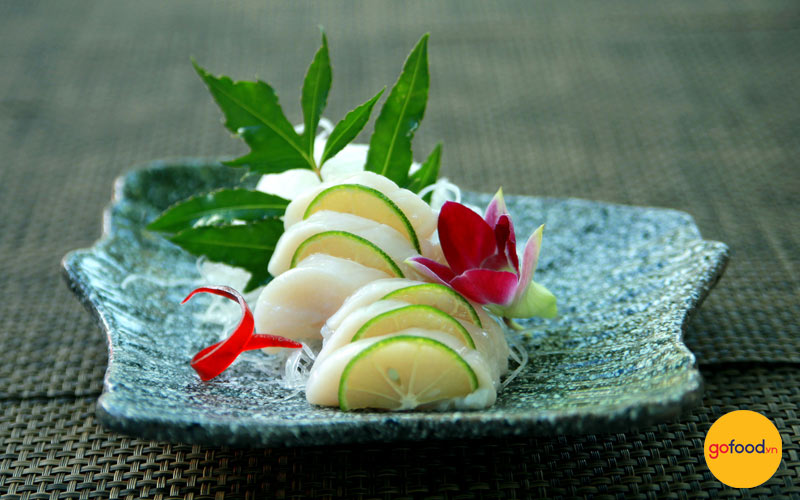 Cách làm sashimi sò điệp rất đơn giản