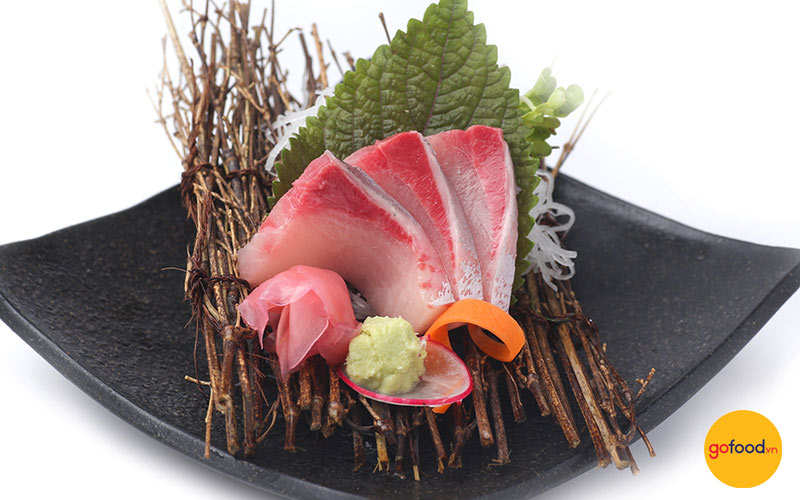 Sashimi cá cam cực hấp dẫn