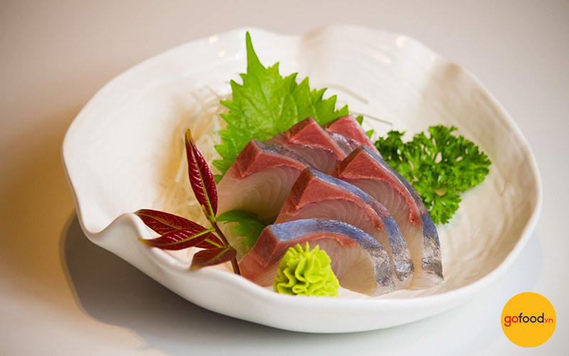 Cách thưởng thức sashimi cá cam chuẩn Nhật
