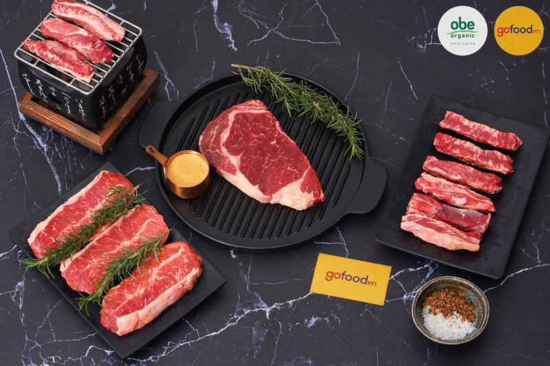 Gofood là địa chỉ phân phối chính hãng thịt bò hữu cơ Obe tới từ Úc