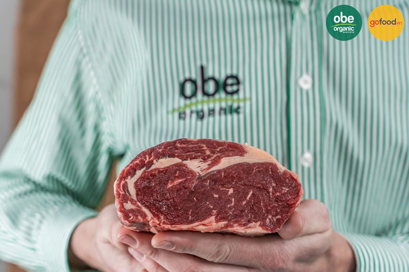 Thịt bò OBE Organic là món quà từ tự nhiên