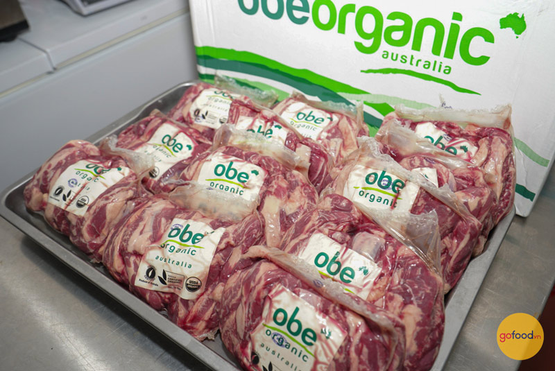 Mua thịt bò Obe Organic chính hãng tại Gofood