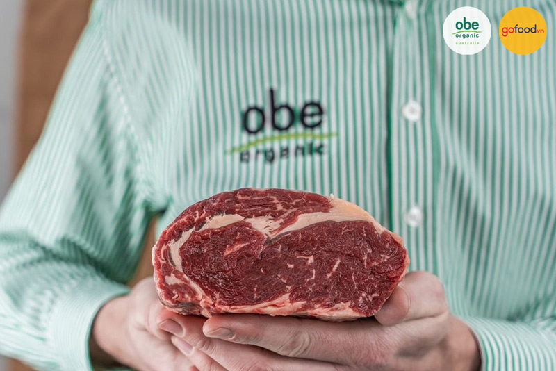 Thịt bò Obe chuẩn hữu cơ gửi tới tay khách hàng