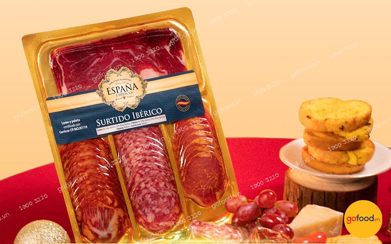 Set salami Surtido Ibérico Tây Ban Nha