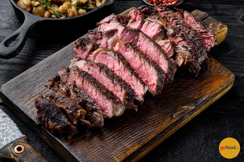 Rib Eye bò Mỹ làm Steak chuẩn ngon và hấp dẫn