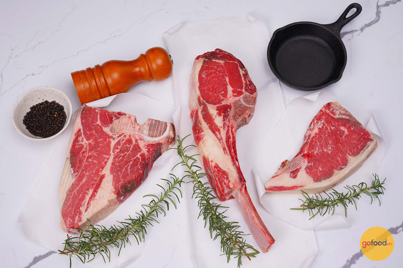Gofood phân phối độc quyền bò ủ khô Dry-Aged cho món Steak 