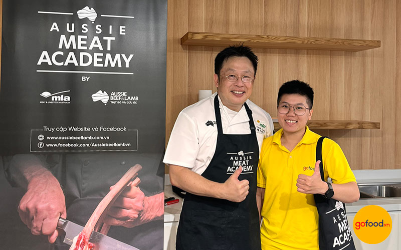 Chuyên gia đào tạo/Đầu bếp người Đài Loan với hơn 30 năm kinh nghiệm