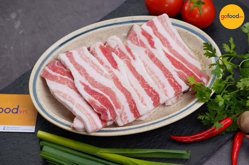 Thịt ba rọi heo Iberico chứa nhiều chất dinh dưỡng tốt cho sức khỏe