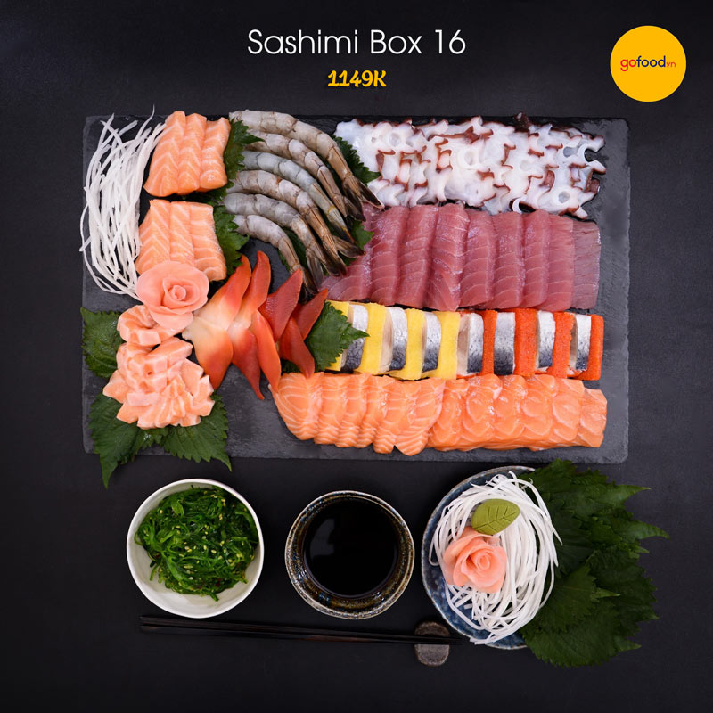 Set sashimi box 16