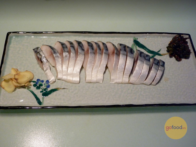 Cá saba ngâm giấm (shime saba)