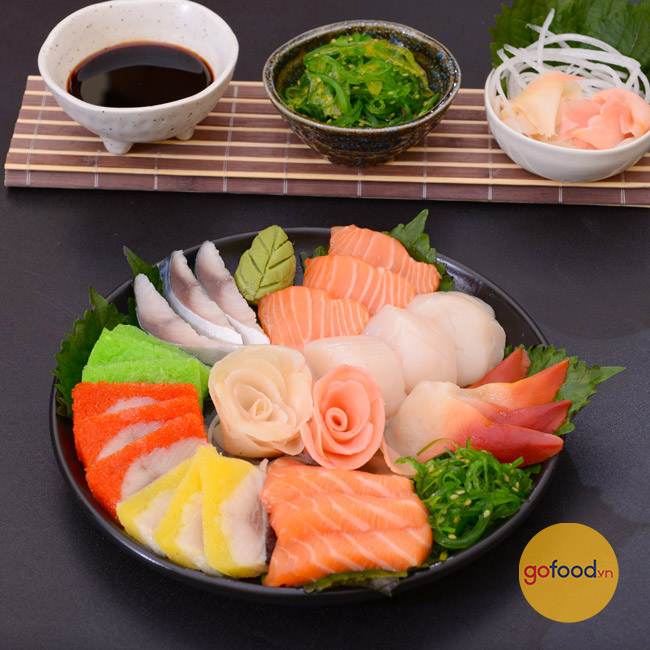 Món Sashimi chuẩn vị Nhật