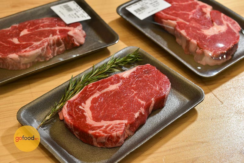Thịt bò Úc nhập khẩu được bảo quản dạng Chilled