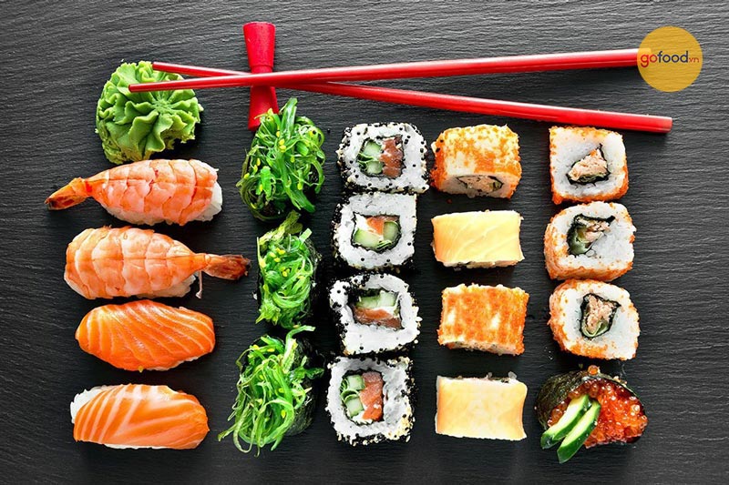 Món Sushi giải nhiệt ngày hè