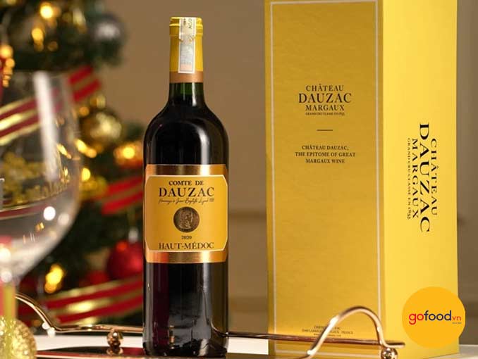 Rượu vang Comte de Dauzac Haut Médoc - Pháp