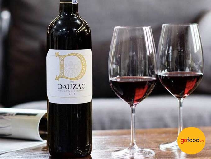 Rượu vang - D de Dauzac Rouge - Pháp