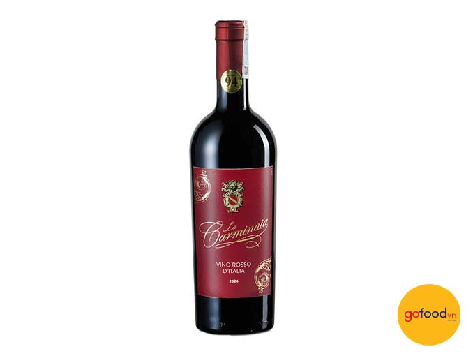 Rượu vang La Carminia Vino Rosso d'Italia- Ý