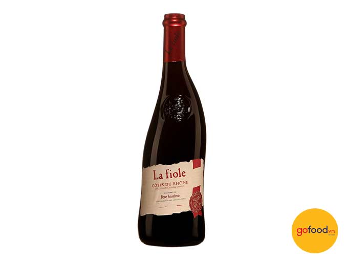 Rượu vang La Fiole Côtes Du Rhone Rouge Père Anselme - Pháp