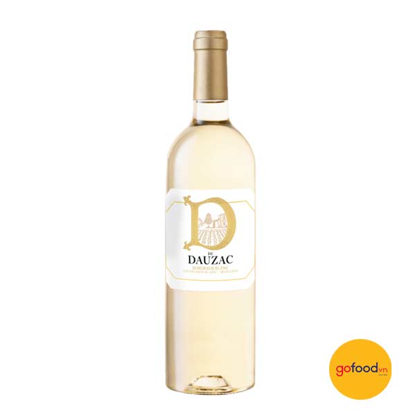 Rượu vang D de Dauzac Blanc - Pháp