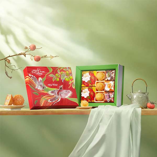 Bánh Trung Thu Đại Phát - Lễ hộp hảo hạng 208 