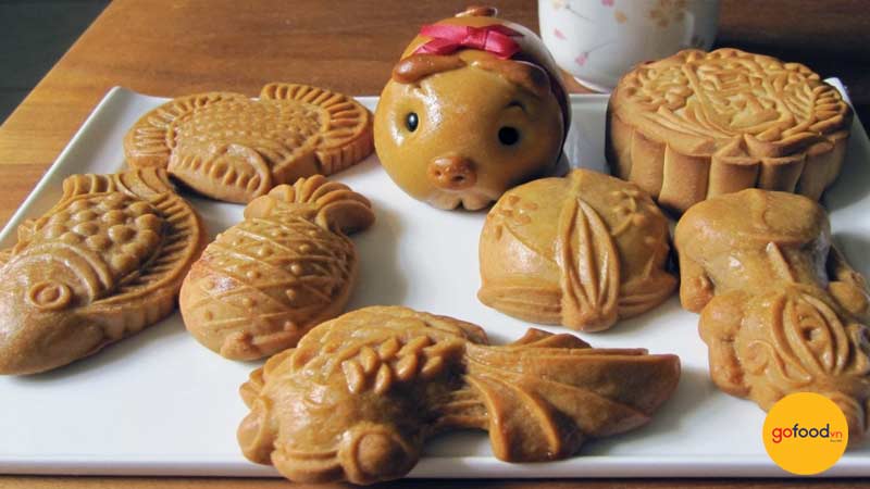 B&aacute;nh trung thu h&igrave;nh th&ugrave; con vật, độc đ&aacute;o ph&ugrave; hợp với trẻ nhỏ 
