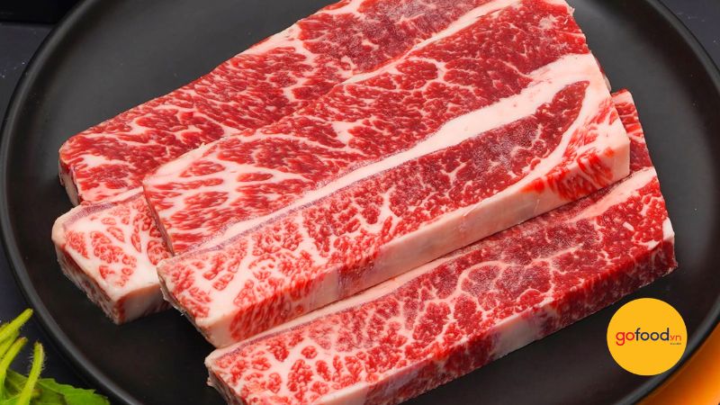 Sườn Wagyu Mỹ nướng đậm đ&agrave;