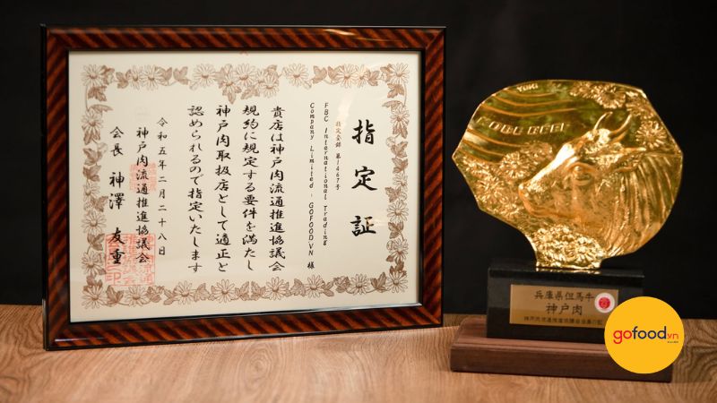 Gofood l&agrave; th&agrave;nh vi&ecirc;n ch&iacute;nh thức của Hiệp hội b&ograve; Kobe Nhật Bản từ th&aacute;ng 09/2023