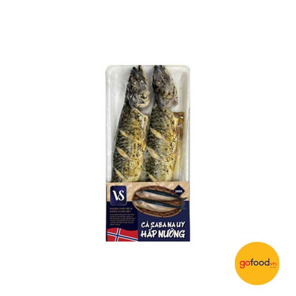 Cá Saba Nauy hấp nướng 300g (Đông)