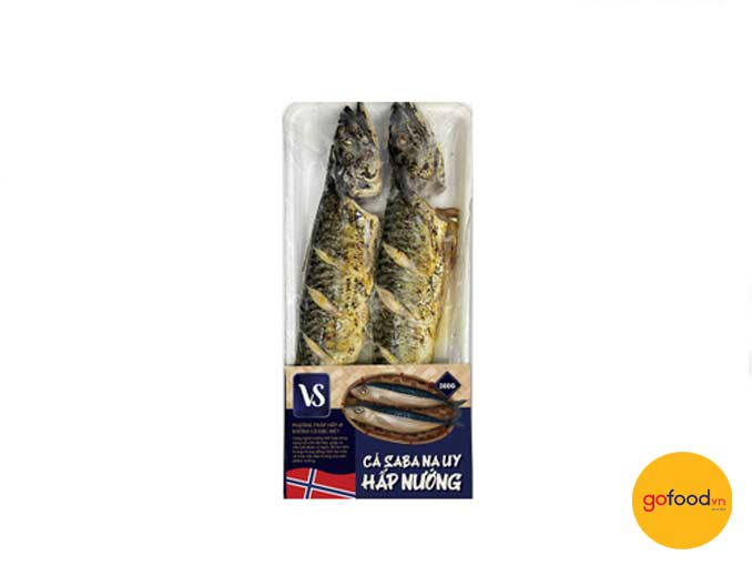Cá Saba Nauy hấp nướng 300g (Đông)