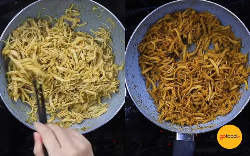 X&agrave;o qua g&agrave; với gia vị đặc trưng 