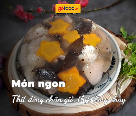 Cách nấu thịt đông chân giò, thịt đông chay ngon