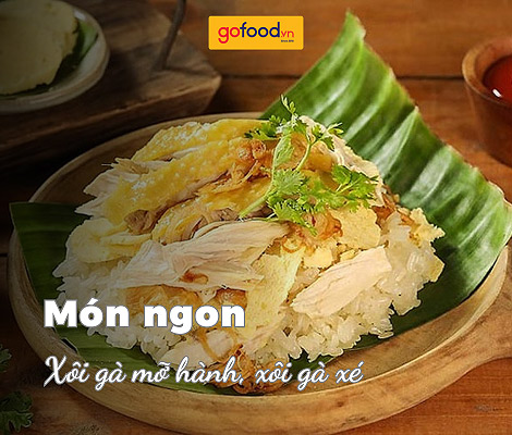 3 cách nấu xôi gà mỡ hành, xôi gà xé dẻo ngon