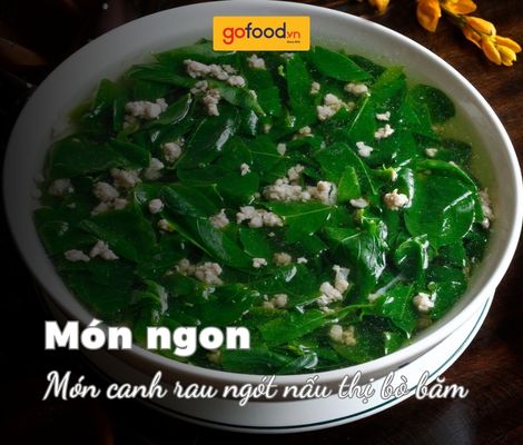 【Cách làm】Canh rau ngót nấu thịt bò băm ngon tại nhà chi tiết