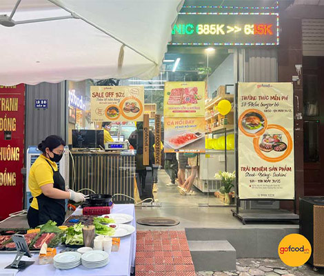  Cập nhật không khí ăn thử tại Gofood Nguyễn Cảnh Dị 31/5/2024