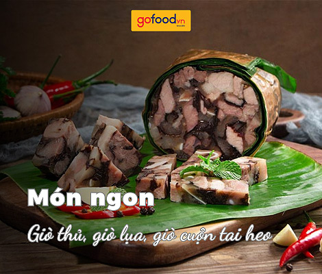 Cách làm giò thủ, giò lụa, giò cuộn tai heo giòn ngon Cách làm giò thủ, giò lụa, giò cuộn tai heo giòn ngon