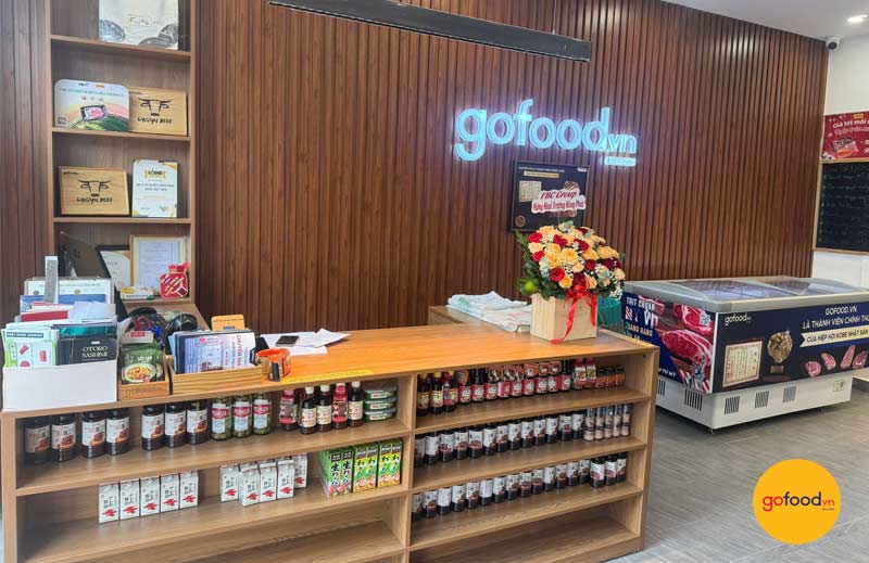 Cửa h&agrave;ng Gofood tại Kha Vạn C&acirc;n