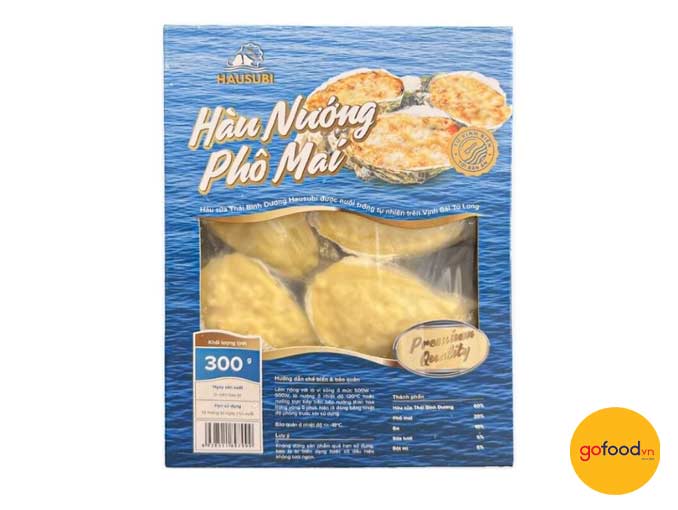 Hàu nướng phô mai Hasubi 300g