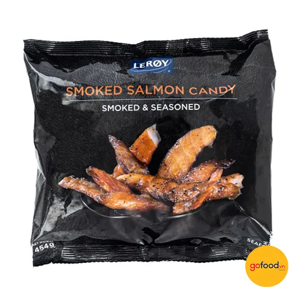 Kẹo cá hồi xông khói - Smoked Salmon Candy