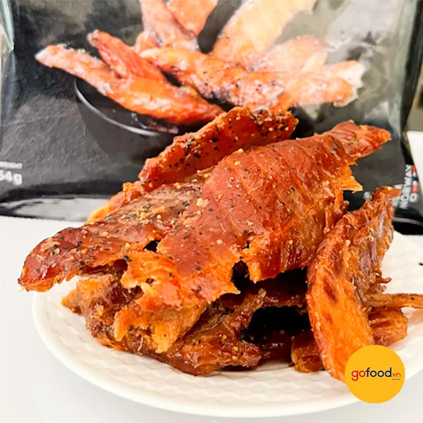 Cá Hồi Hun Khói Tẩm Gia Vị 454gr - Smoked Salmon Candy