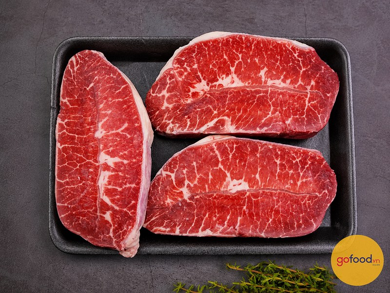 Lõi nạc vai bò Mỹ Black Angus (Hạng: Thượng Hạng) - USDA Prime Top Blade Beef
