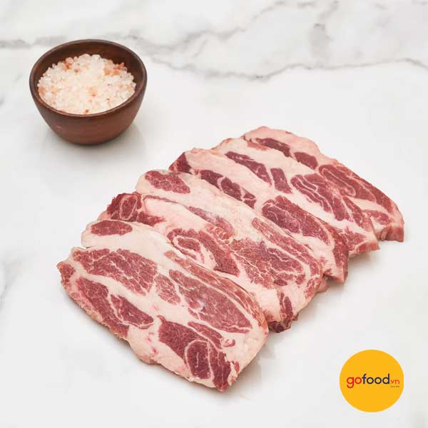 Nạc cổ heo Iberico - Iberico pork collar 