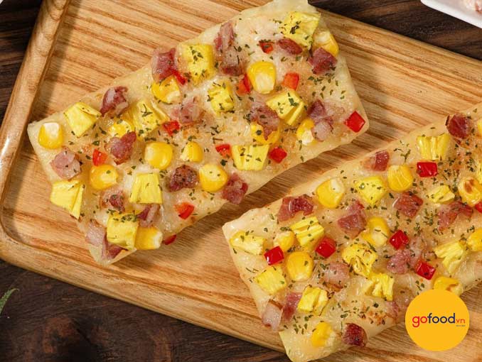 Bánh Pizza dứa dăm bông Hawaiian (90g)