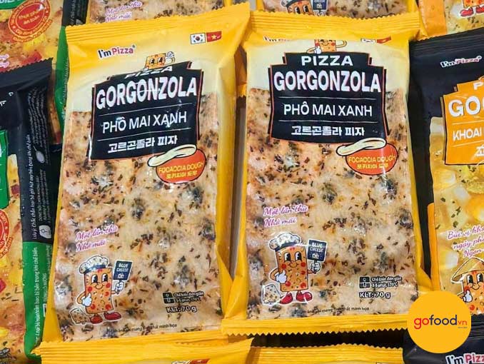 Bánh Pizza Gorgonzola phô mai xanh (70g)
