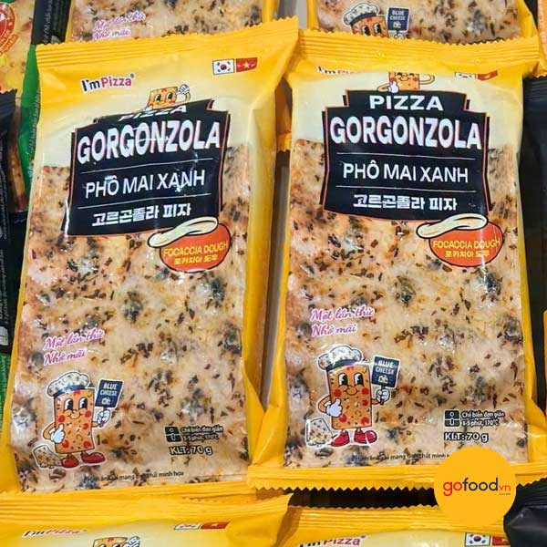 Bánh Pizza Gorgonzola phô mai xanh (70g)