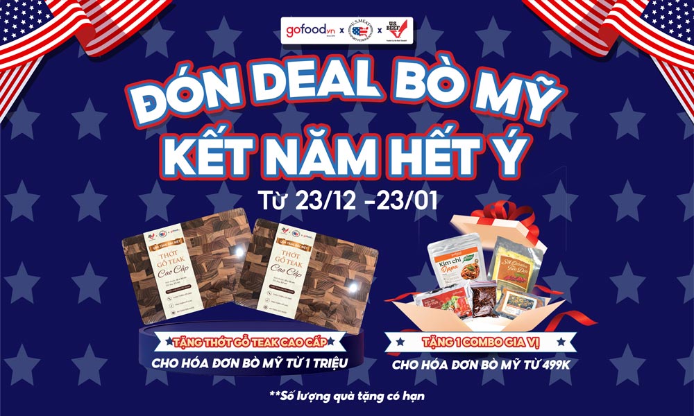 ĐÓN DEAL BÒ MỸ - KẾT NĂM HẾT Ý