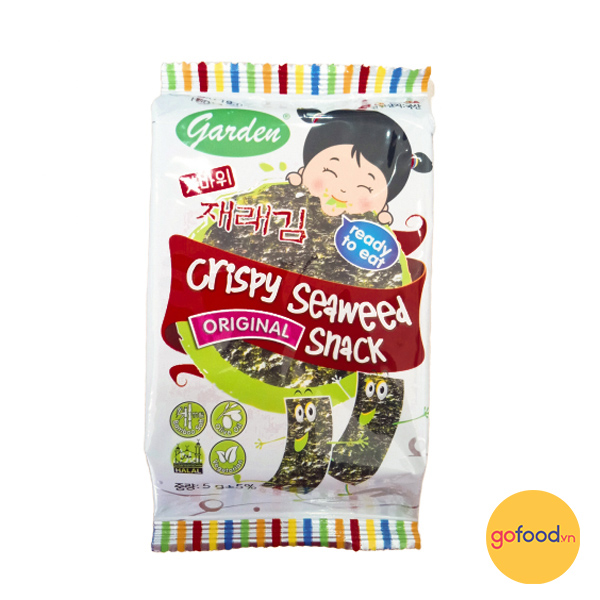 Rong biển ăn liền vị truyền thống Godbawwee 5g