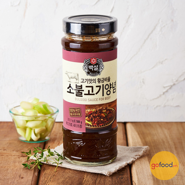 Nước sốt thịt bò Bulgogi Marinade Korea 500g