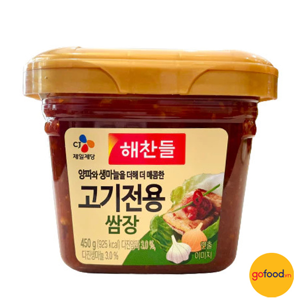 Tương chấm thịt nướng Ssamjang vị cay 450g Hàn Quốc